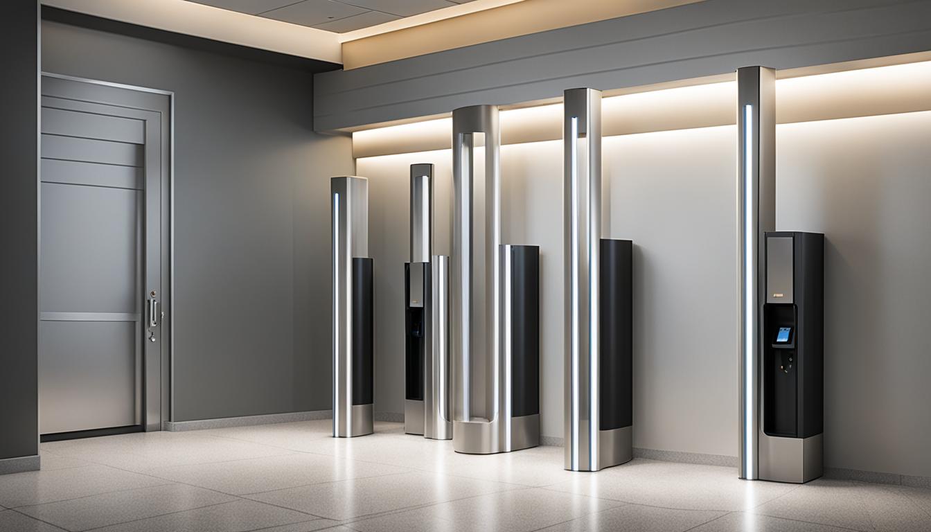 access control pedestal