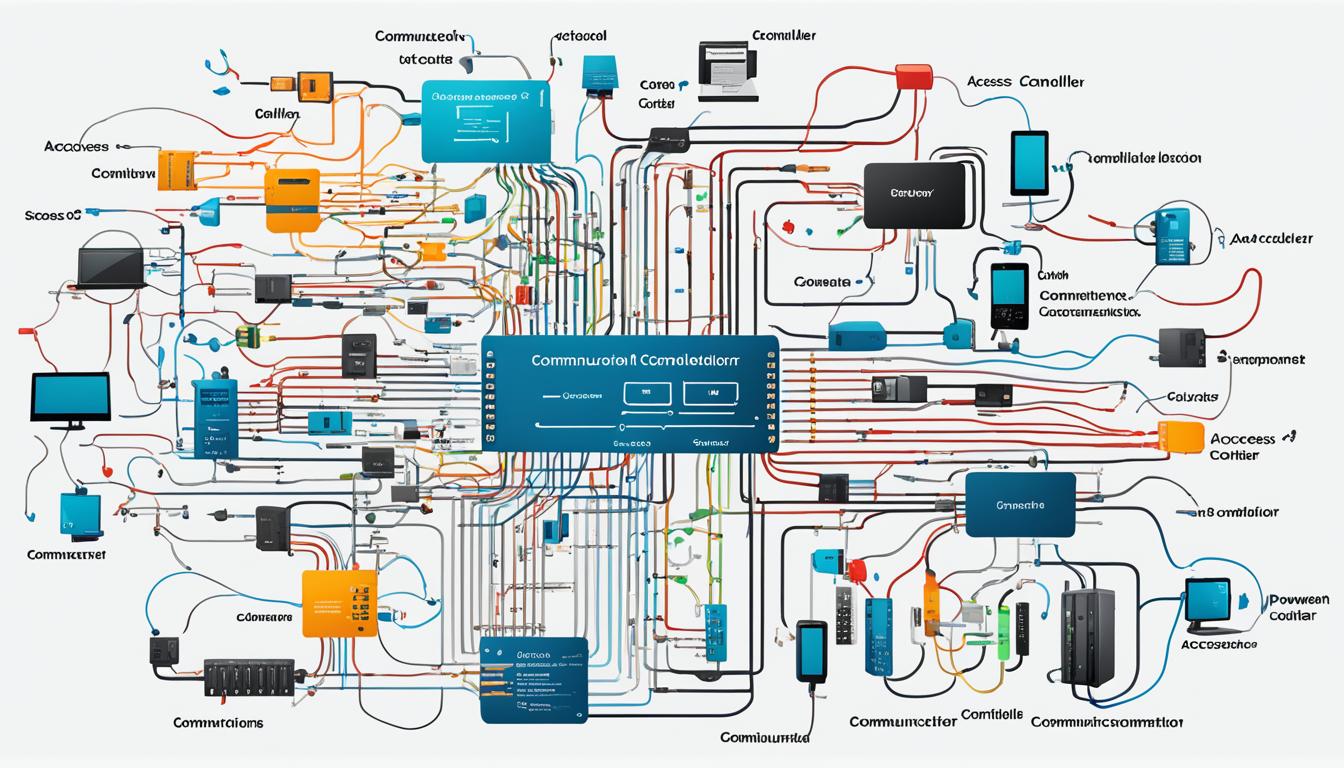 access controller wiring diagram