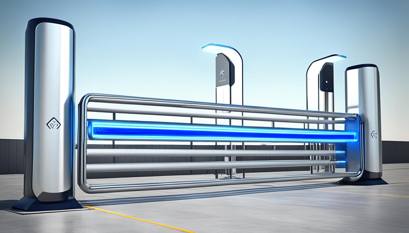 automatic barrier arm gates