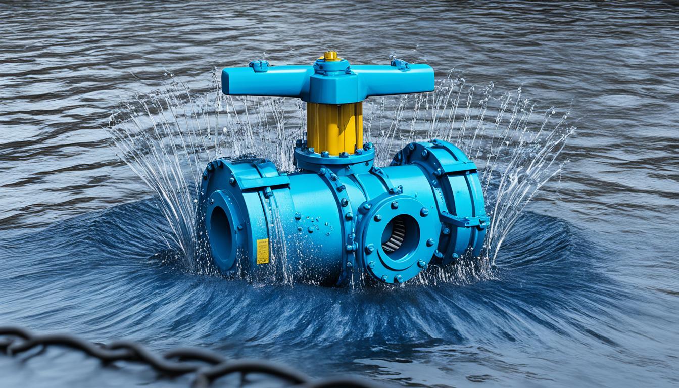 automatic flood gate valve