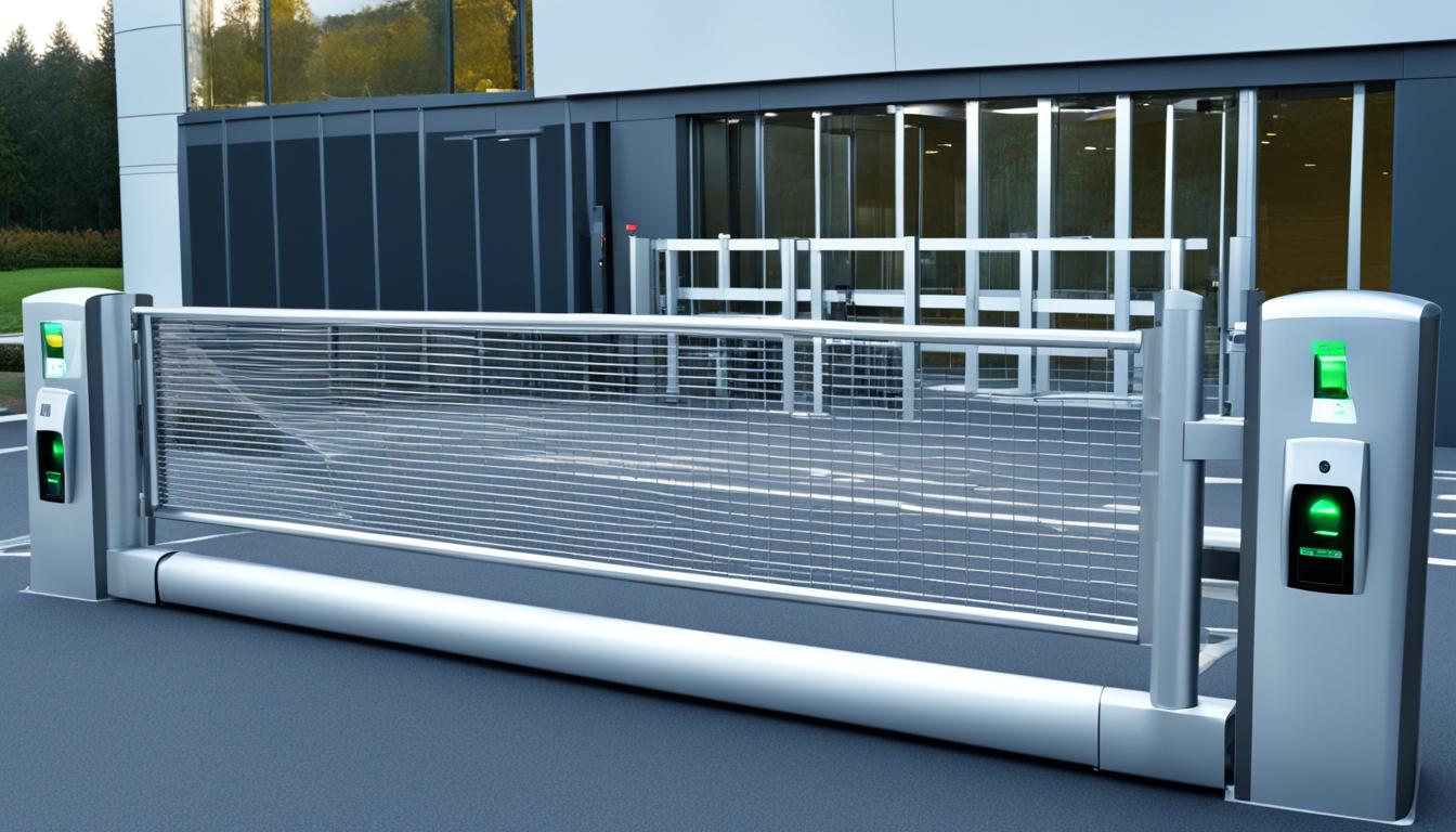 automatic gate barrier
