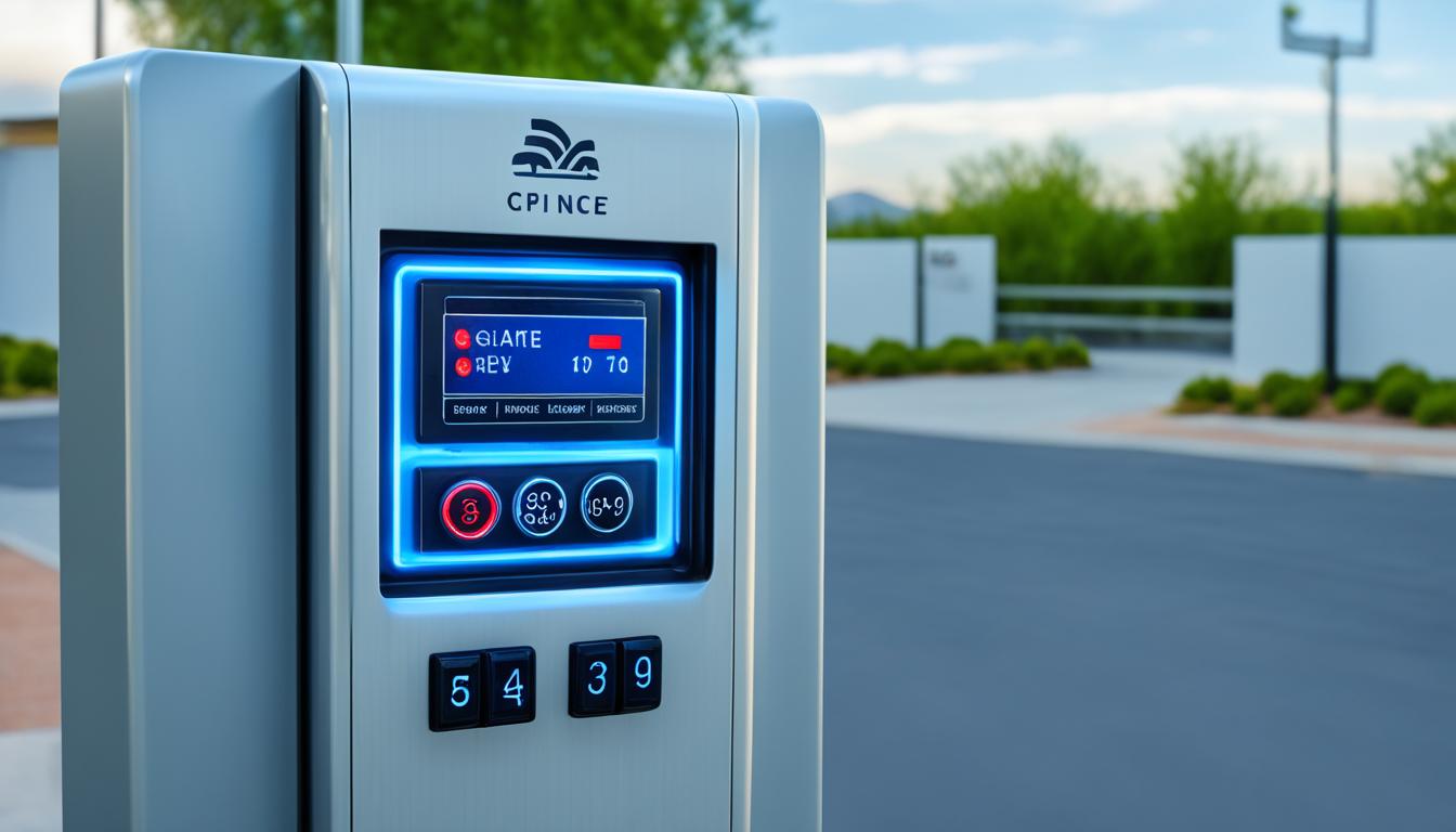 automatic gate keypad