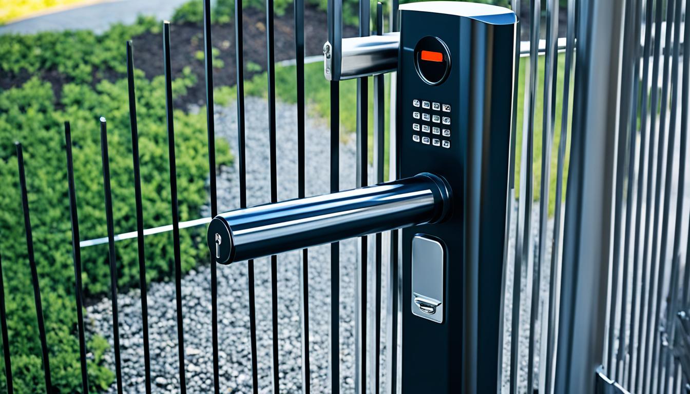 automatic gate locks