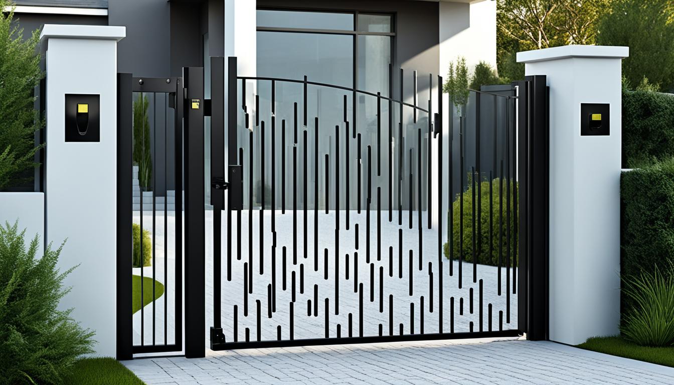 automatic gate locks