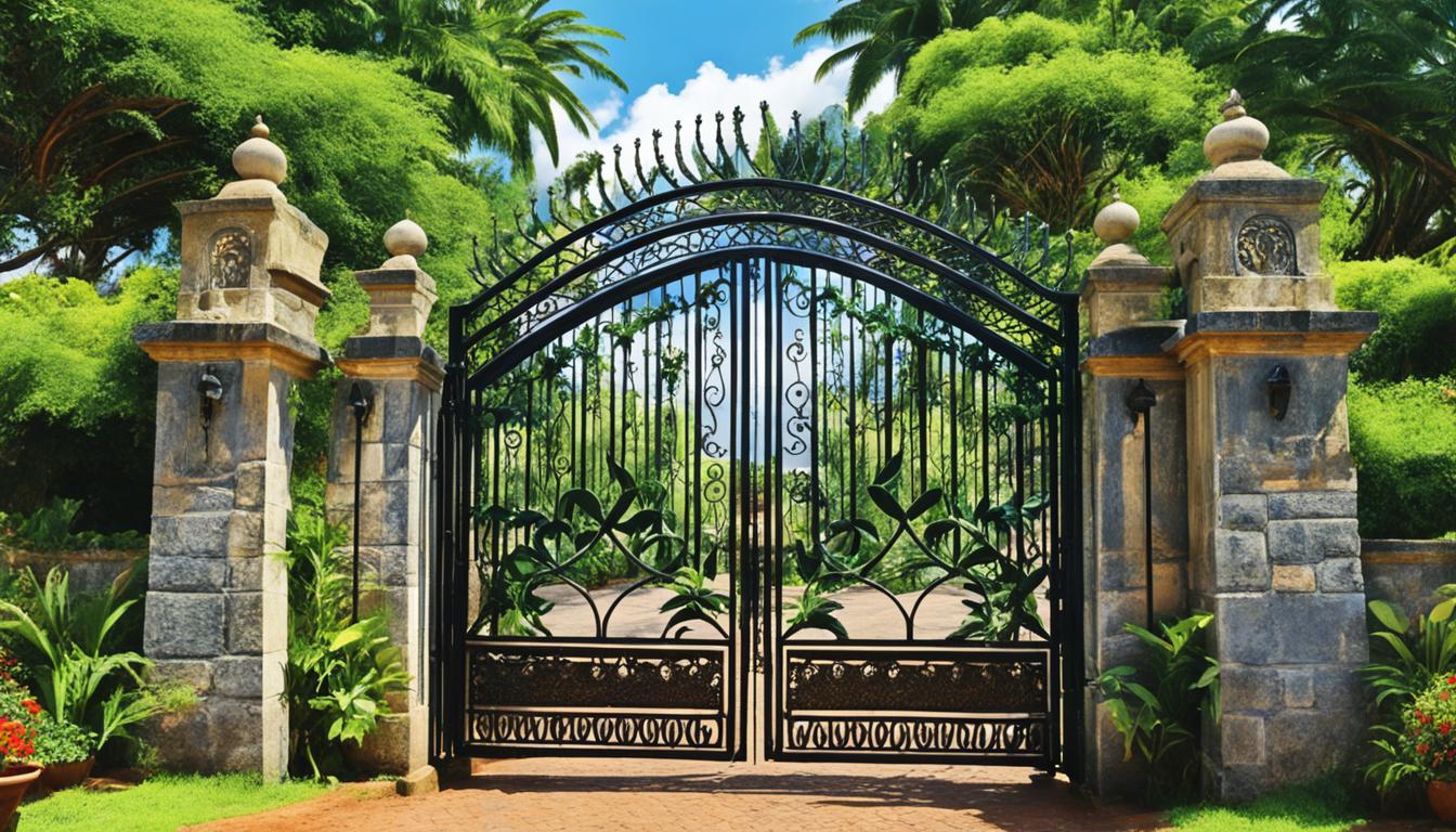 automatic powerless gate