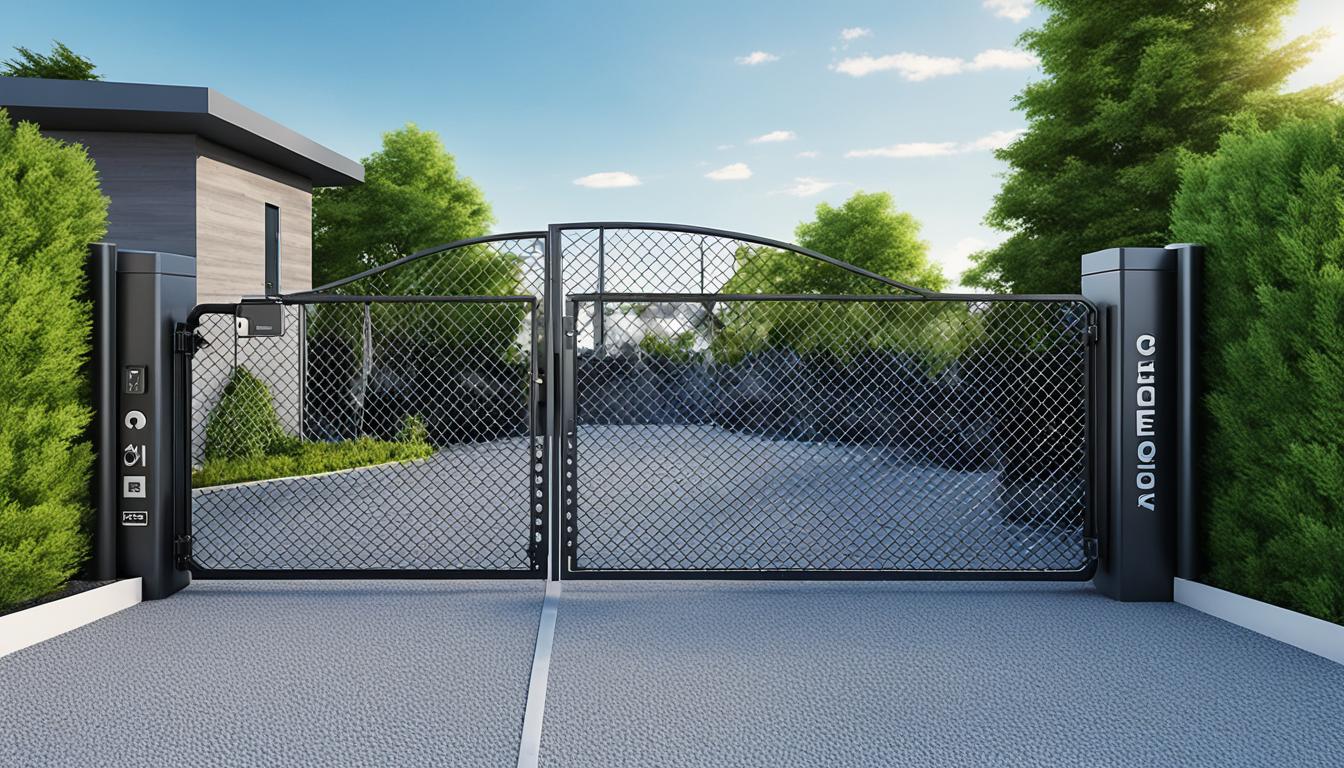 chain link automatic gate
