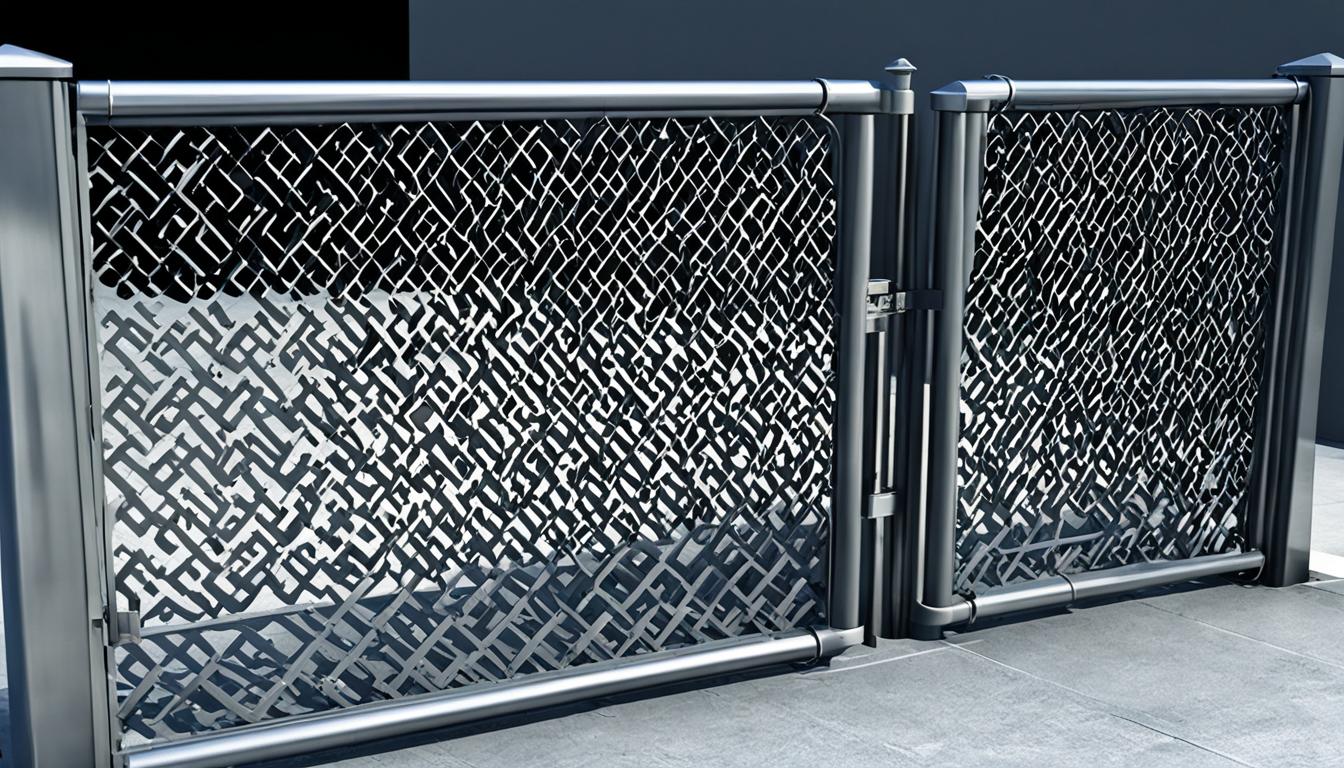 chain link automatic gate