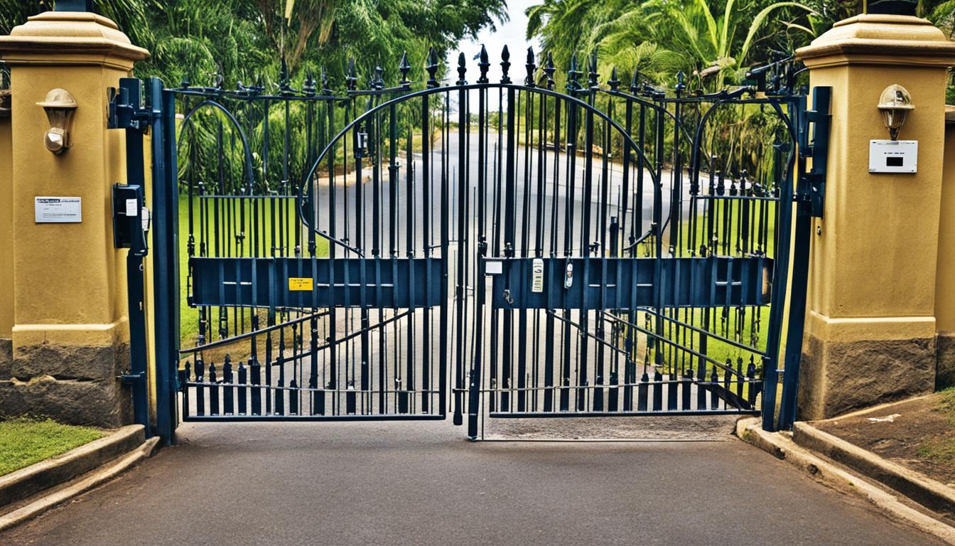 diy automatic gate opener