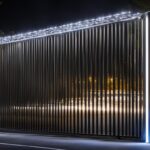 drive thru electric fence gate