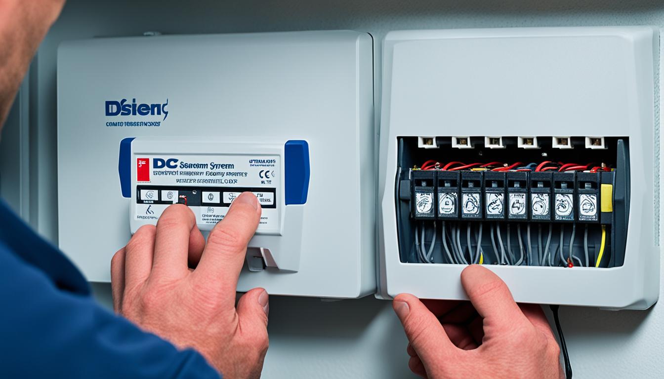 dsc alarm system battery