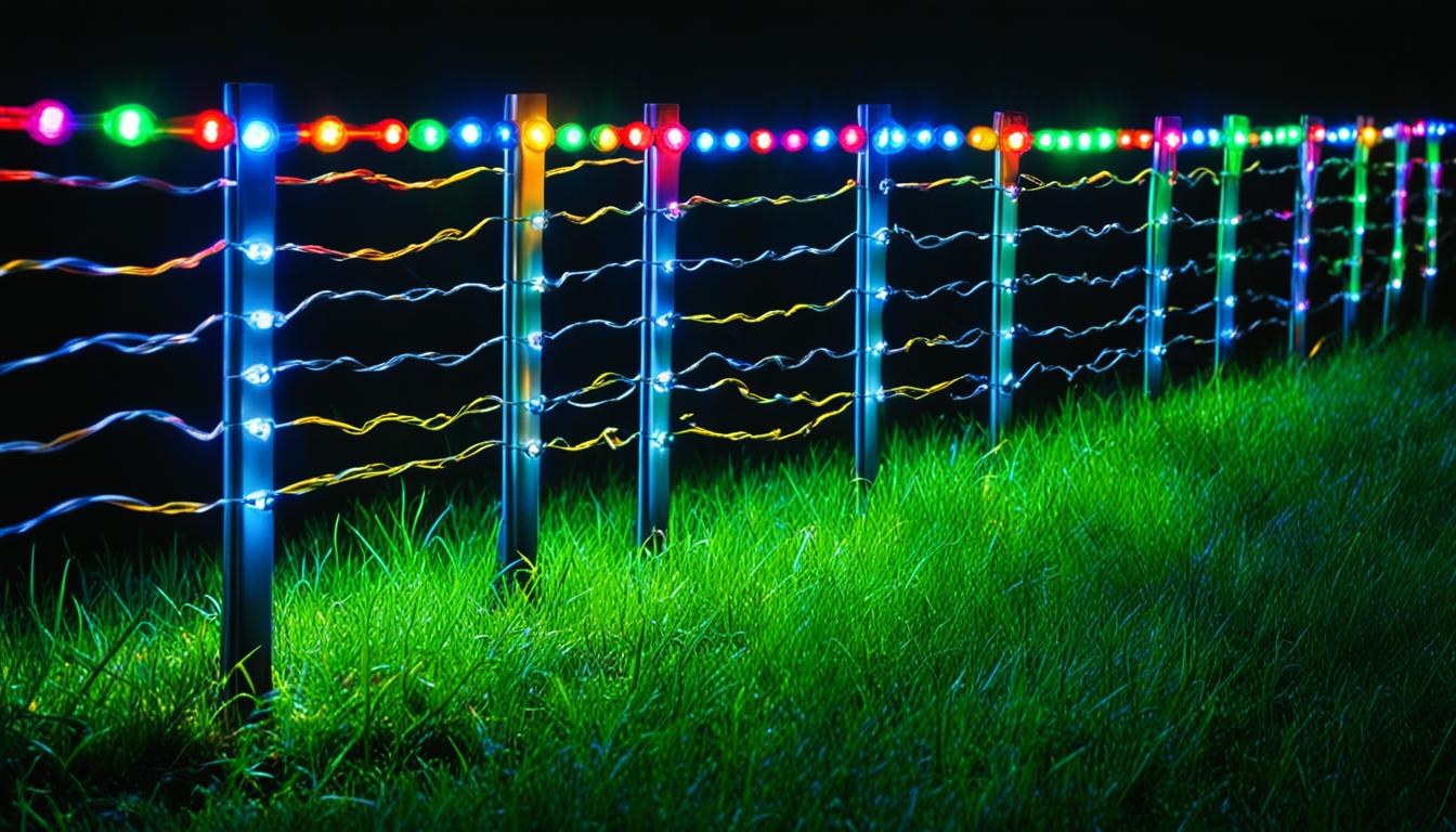 electric fence light