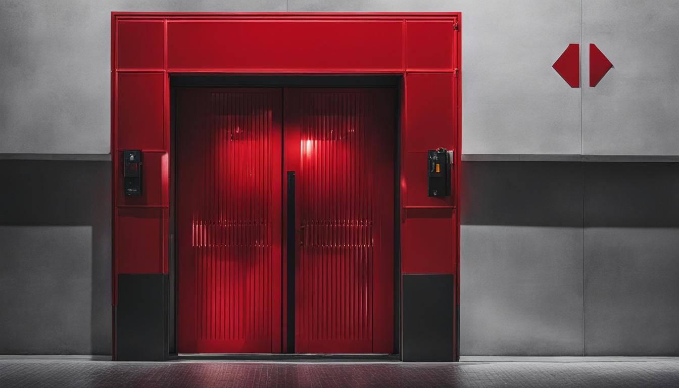 emergency door alarm system