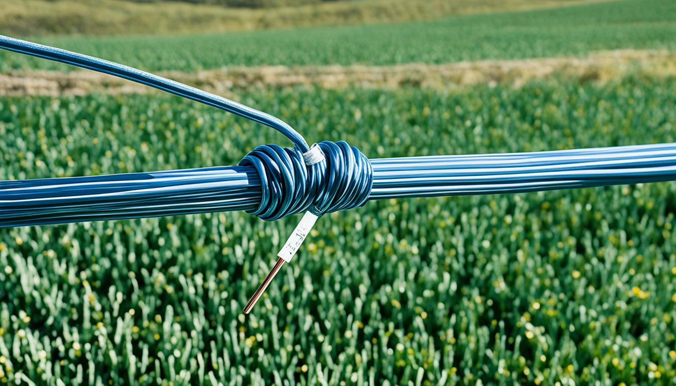 insulated electric fence wire