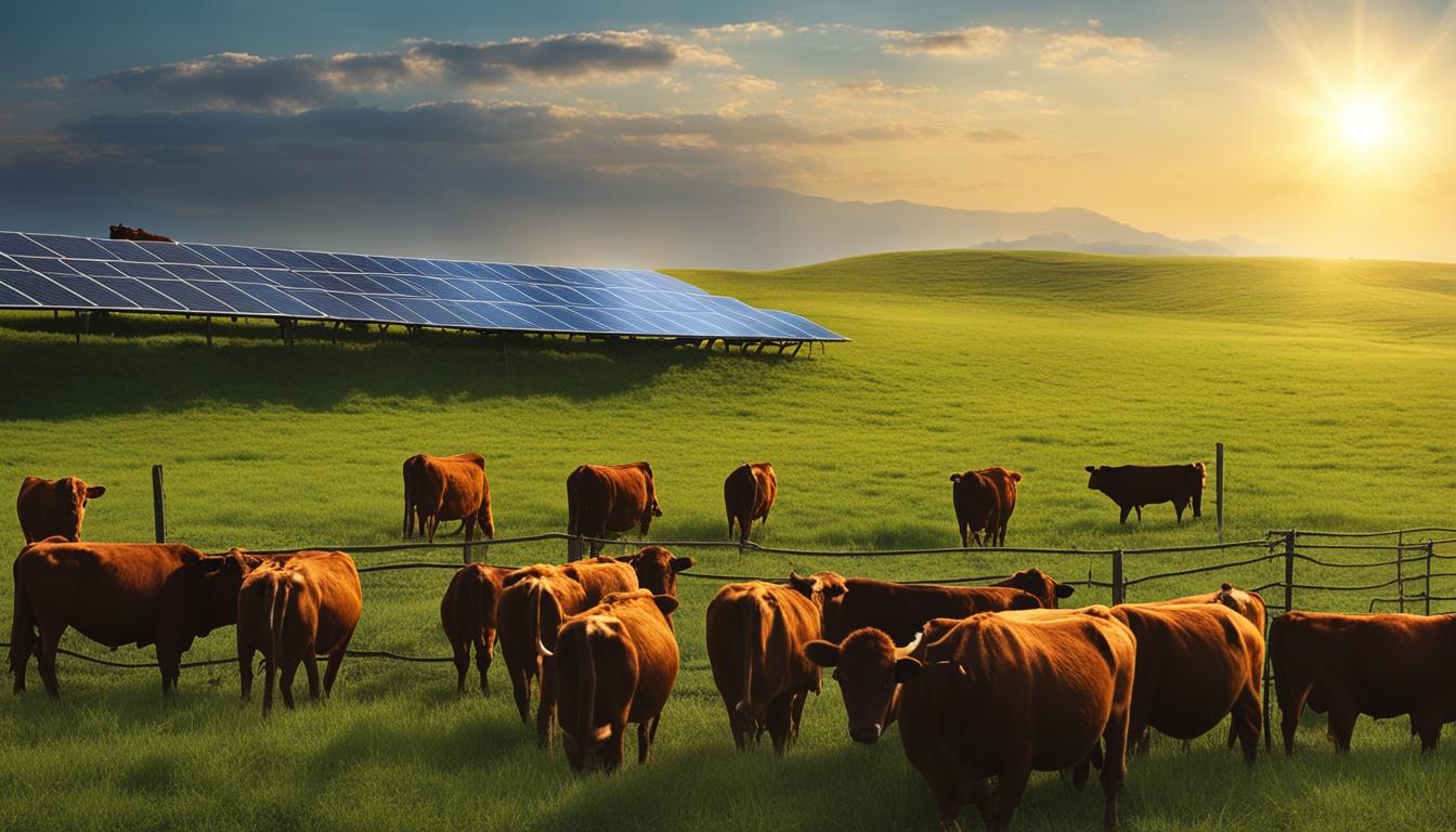 solar electric fence for cattle